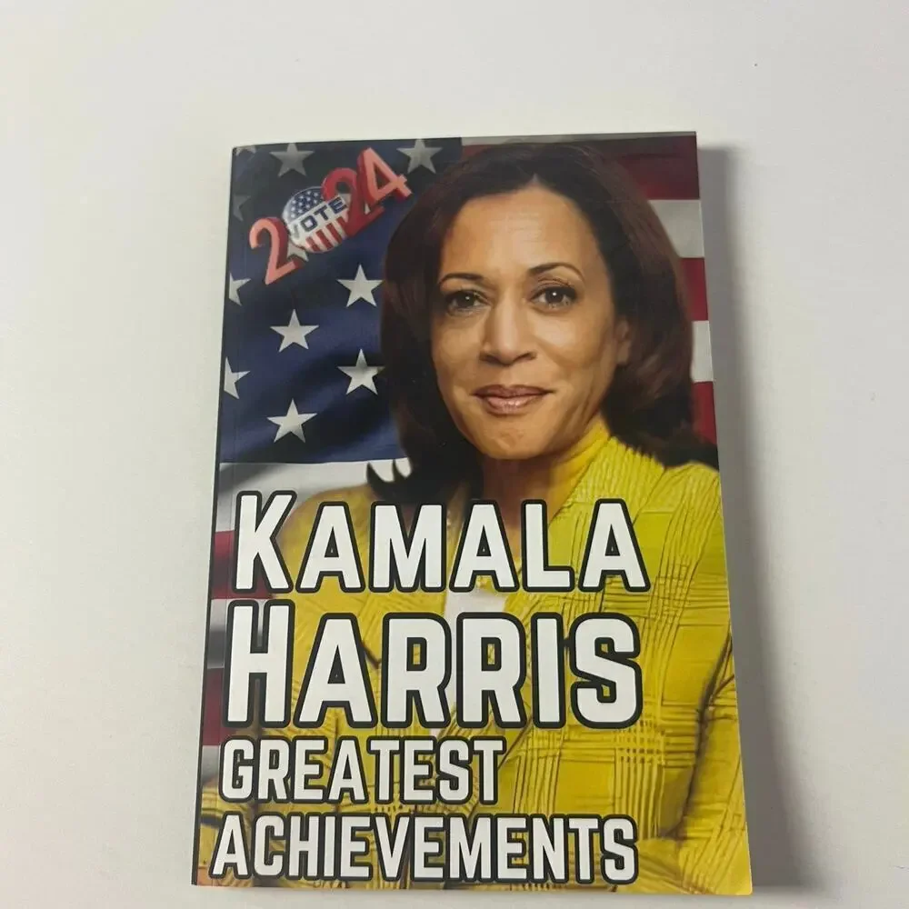 2024 Kamala Harris Greatest Achievements Blank Notebook